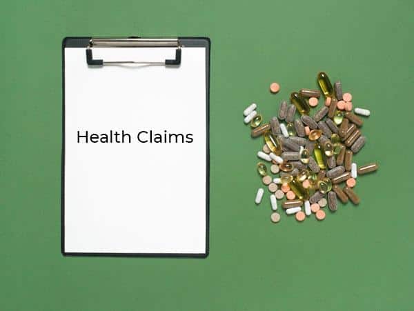 health claims substantiation dossier