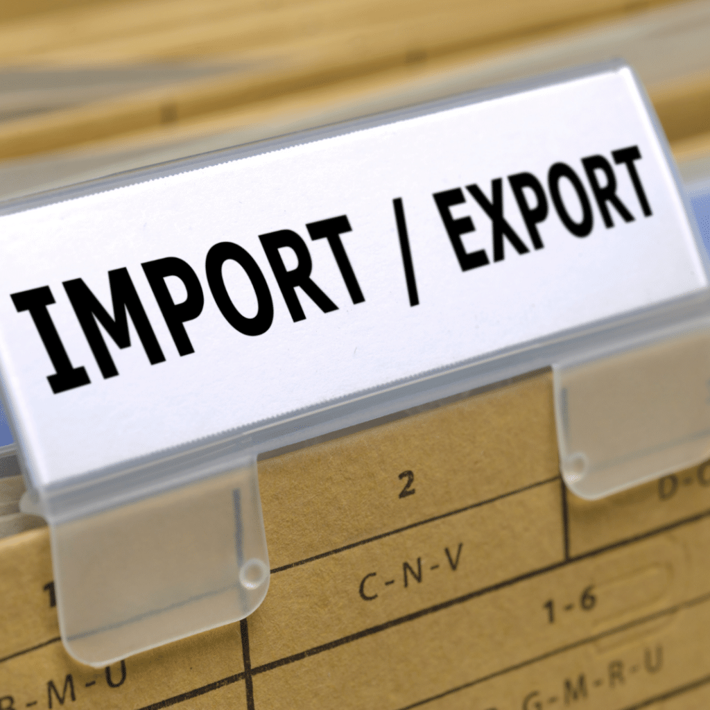 Importer of Record export