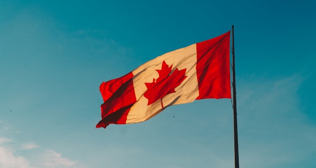 Canadian flag symbolizing Health Canada Fees 2025 and regulatory compliance.