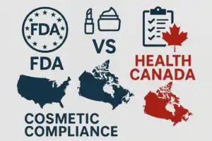 Comparing FDA and Health Canada cosmetic compliance requirements