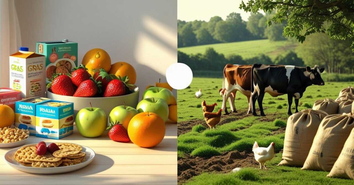 GRAS process comparison for human food and animal feed