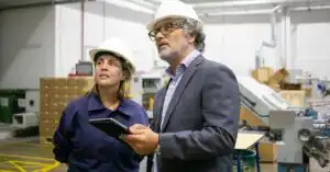 Professional GMP training session at a life sciences facilit
