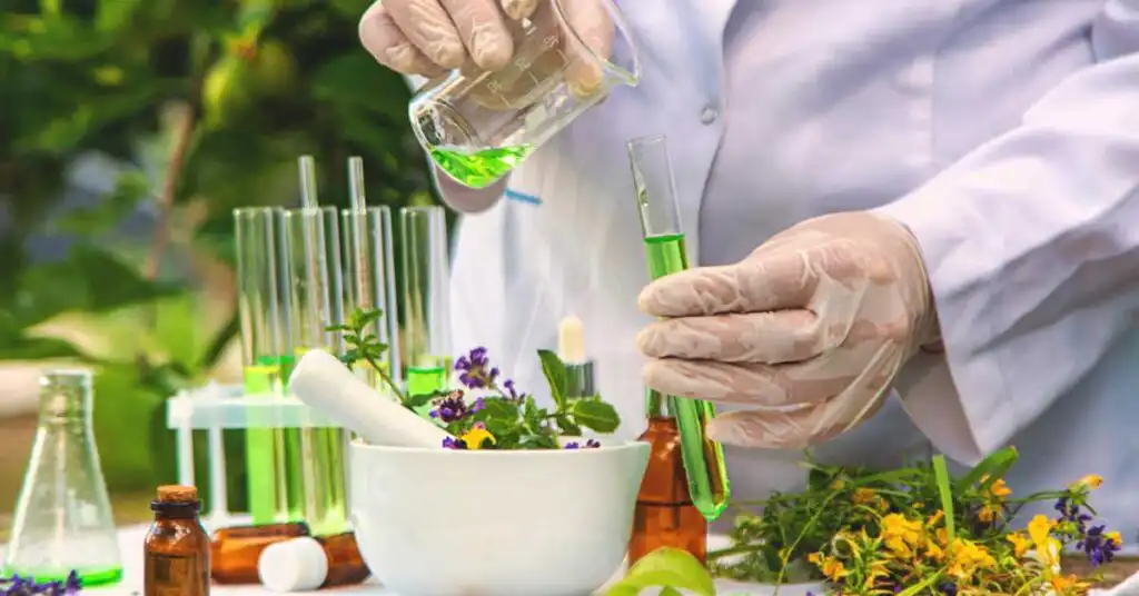 Infographic showing the GRAS determination process for botanical and plant extracts, from expert panel review to FDA GRAS Notice submission