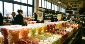 Ready-to-eat fresh-cut produce