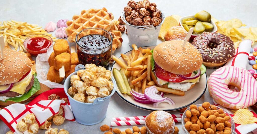 Food manufacturer reviewing ingredient formulation against ultra-processed food criteria