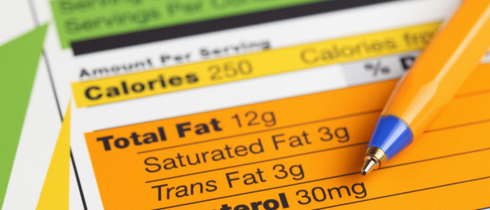 Nutrition Facts Table