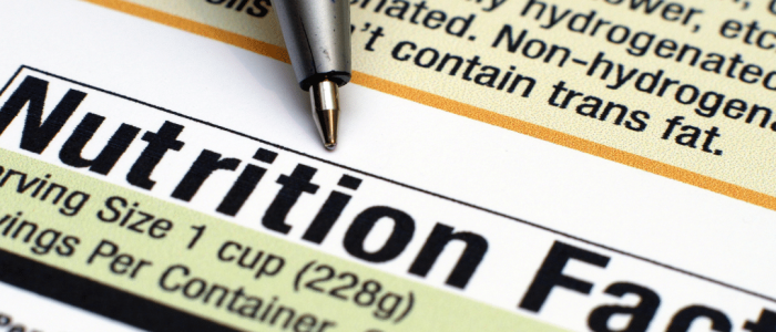 Nutrition Facts Table