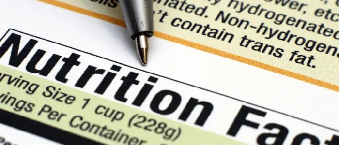 Nutrition Facts Table